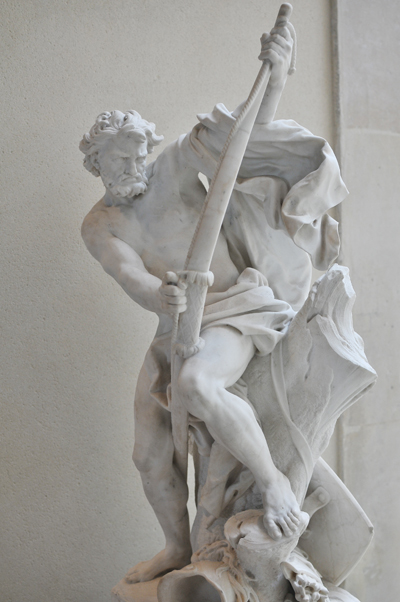 Soldat tendant son arc. Jacques Bousseau.