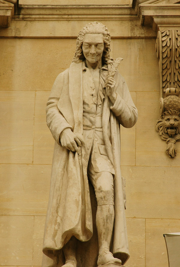 Voltaire. Antoine Desboeufs.