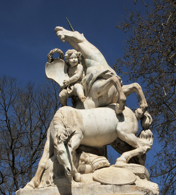 Fontaine aux Licornes. Etienne d'Antoine